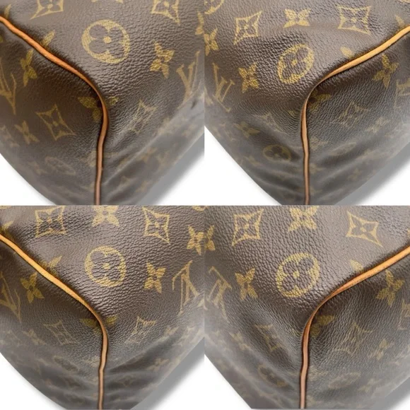 Vintage Louis Vuitton Keepall 50 Monogram Bag 1990 w/ Lock, Key, Tag & Dust Bag - Picture 5 of 16